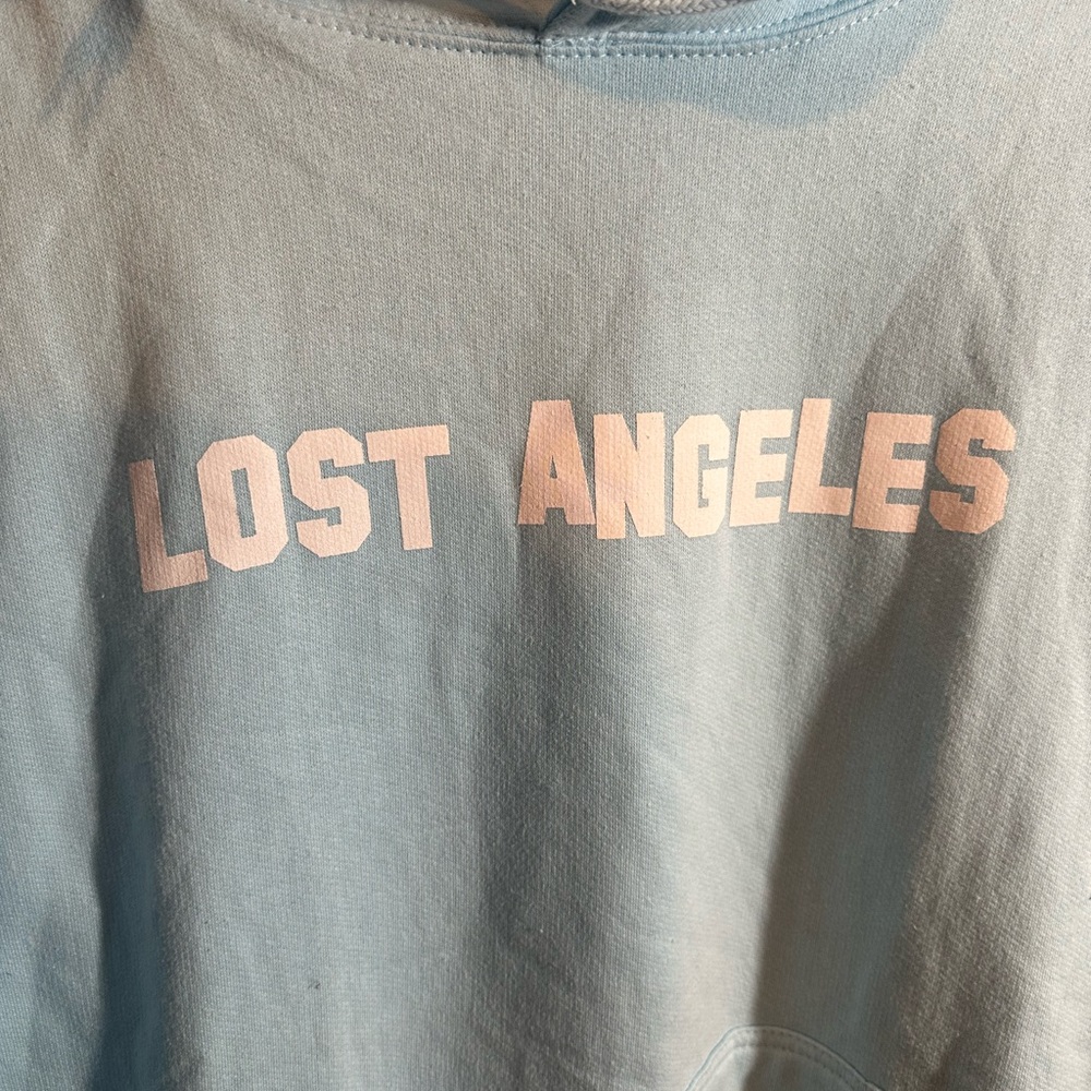 Departure Hoodies “Lost Angeles” Graphic Pullover Sweatshirt Women’s Small